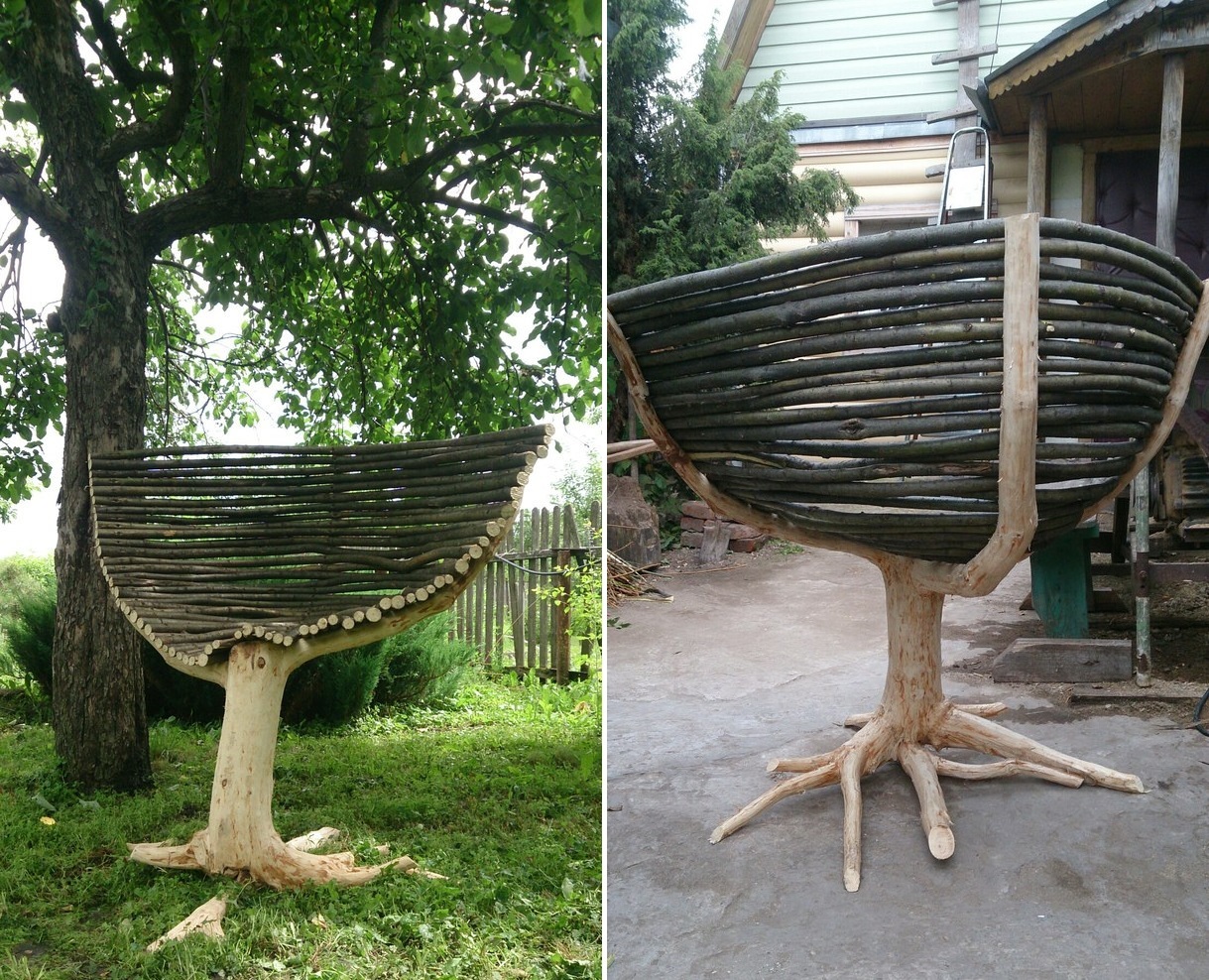 My wooden hobby - My, Tree, Woodworking, Woodworking, Handmade, Garden, beauty, Furniture, Nature, Longpost