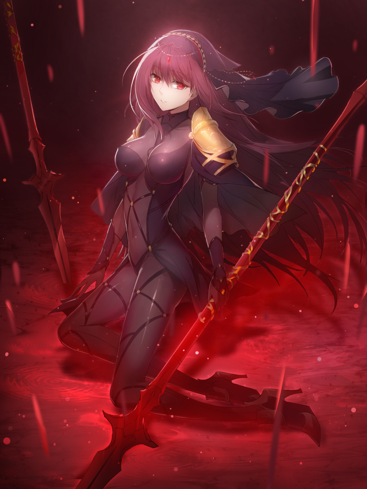 Stingrays - Anime, Anime art, Scathach, Fate grand order, 