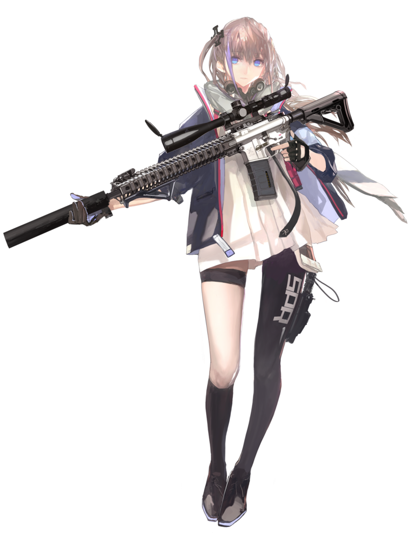 Anime sniper - Anime Art, Girls Frontline, Snipers