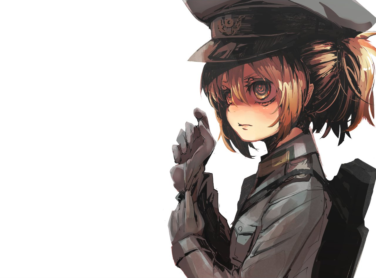 Youjo senki - Anime art, Anime, Youjo senki, Tanya Degurechaff, Military