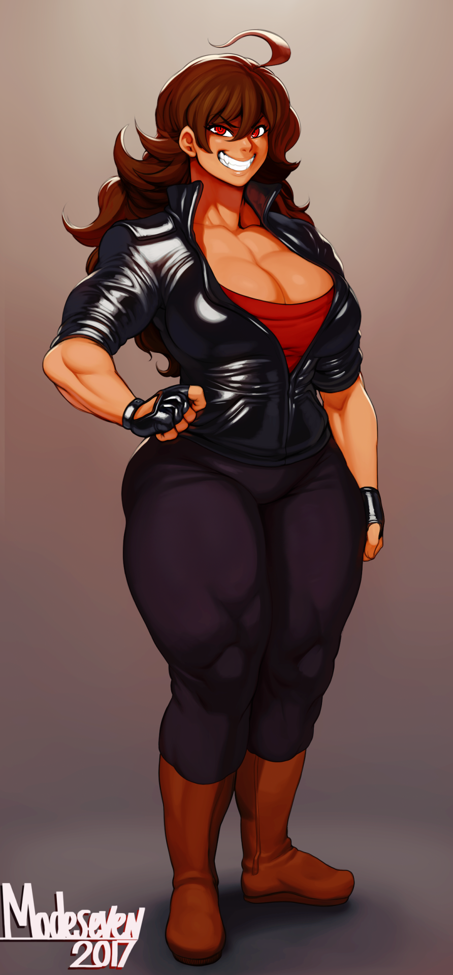 Beth - Modeseven, Art, Strong girl