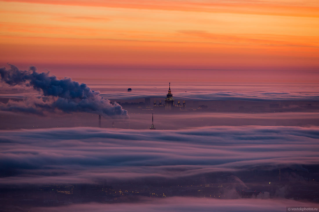 Moscow under the clouds - Moscow, Photo, Longpost