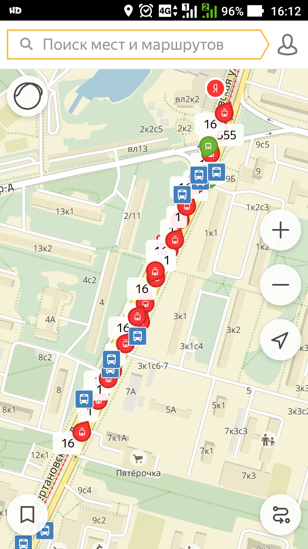 Invasion of trams part 2 - My, Tram, Traffic jams, Yandex Transport