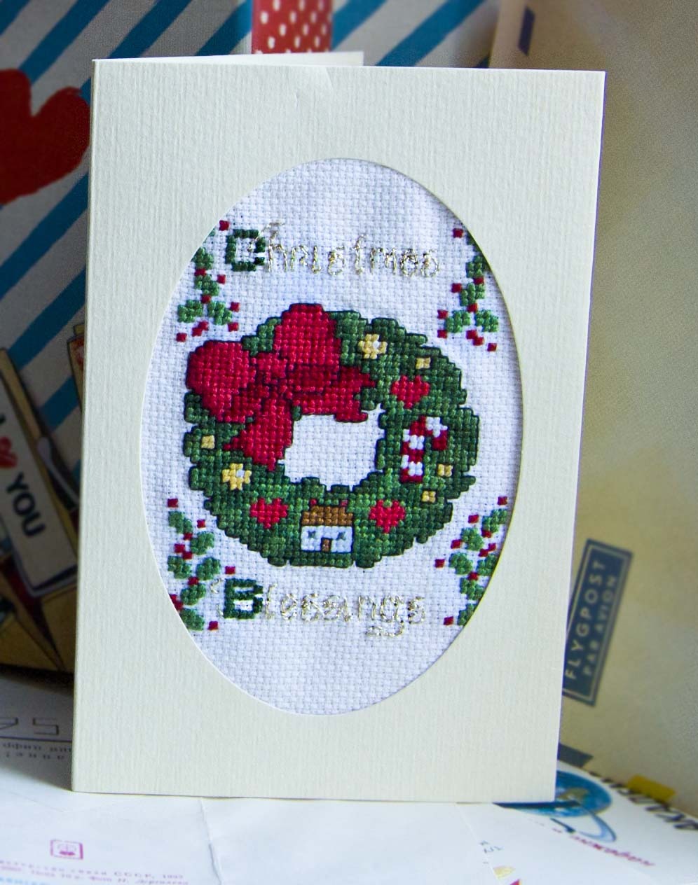 Postcards - My, Postcard, Presents, Embroidery, Longpost