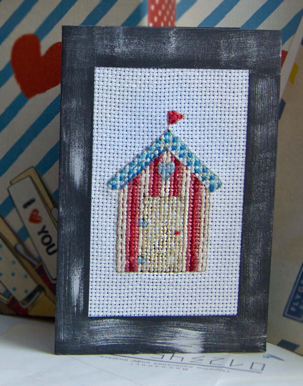 Postcards - My, Postcard, Presents, Embroidery, Longpost