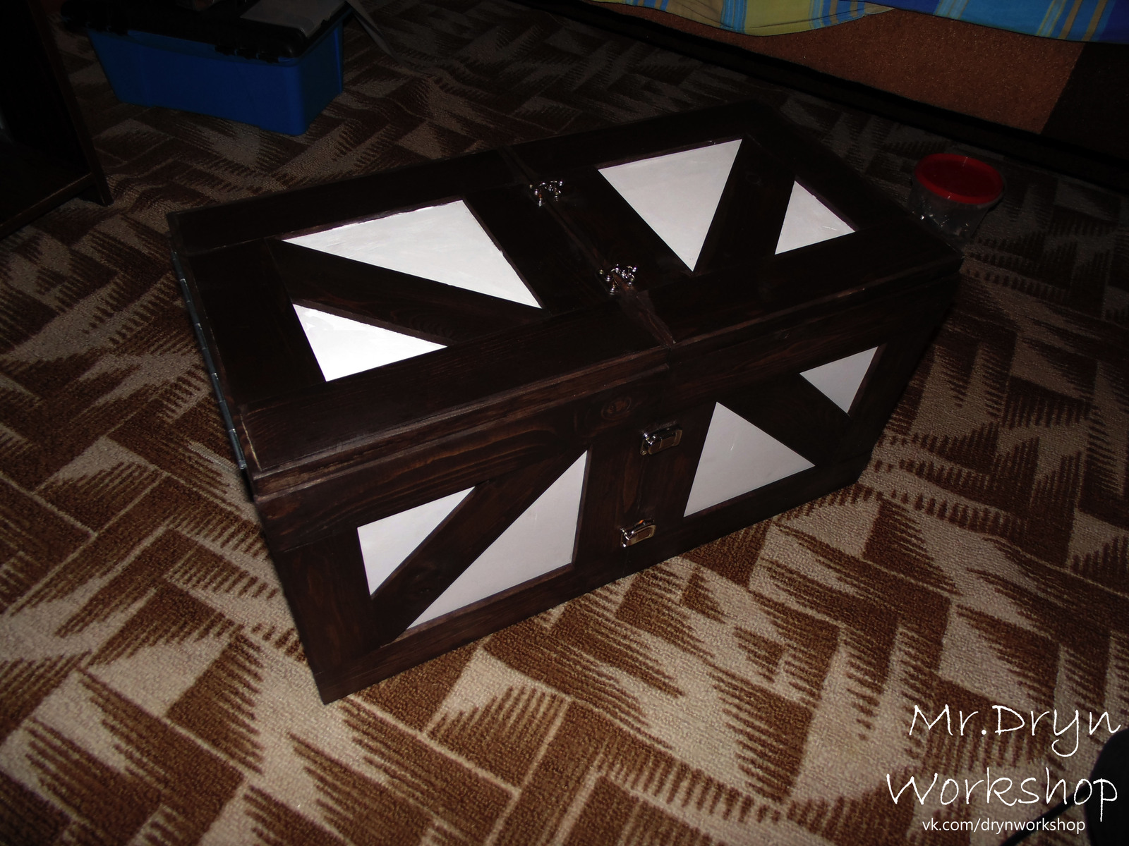 Storage box for stuff - My, With your own hands, Box, Presents, Longpost