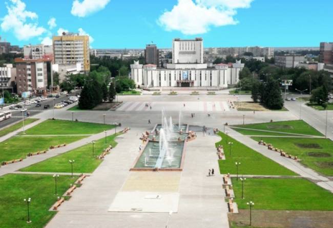 Ещё одна база повстанцев в театре Семипалатинска - Семей, Семипалатинск, Театр, Повстанческая база, Казахстан, Дизайн, Архитектура, Длиннопост