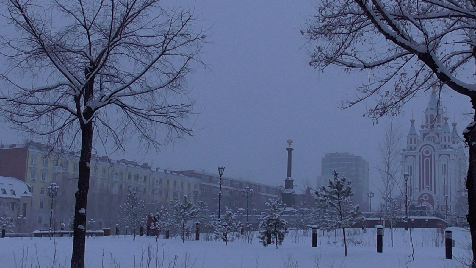 Зимняя сказка - Моё, Снег, Хабаровск, Сказка, Зима, Красота