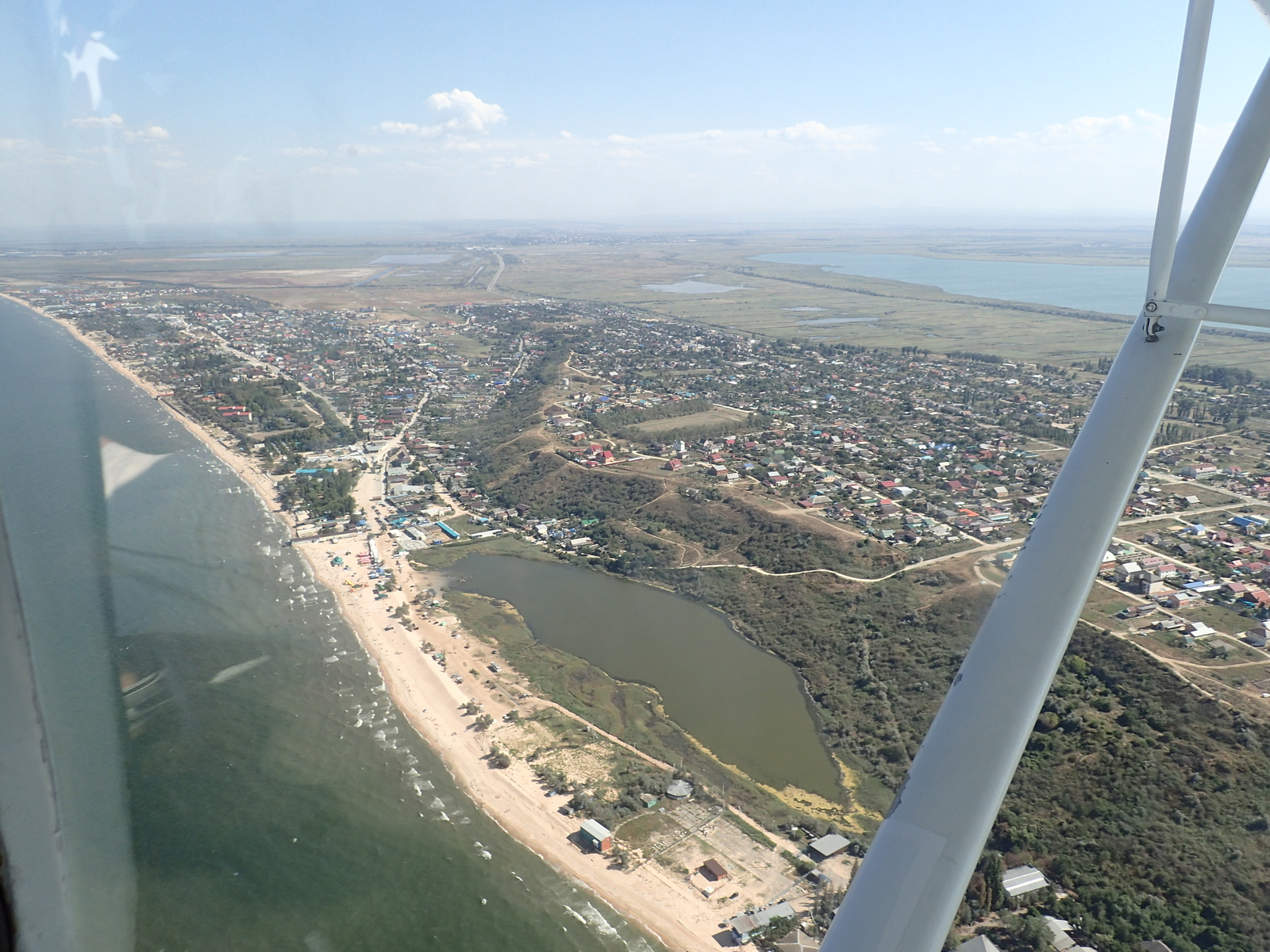 Flight on X-32 Bekas in Golubitskaya - My, Airplane, Snipe, Flight, Golubitskaya, Longpost