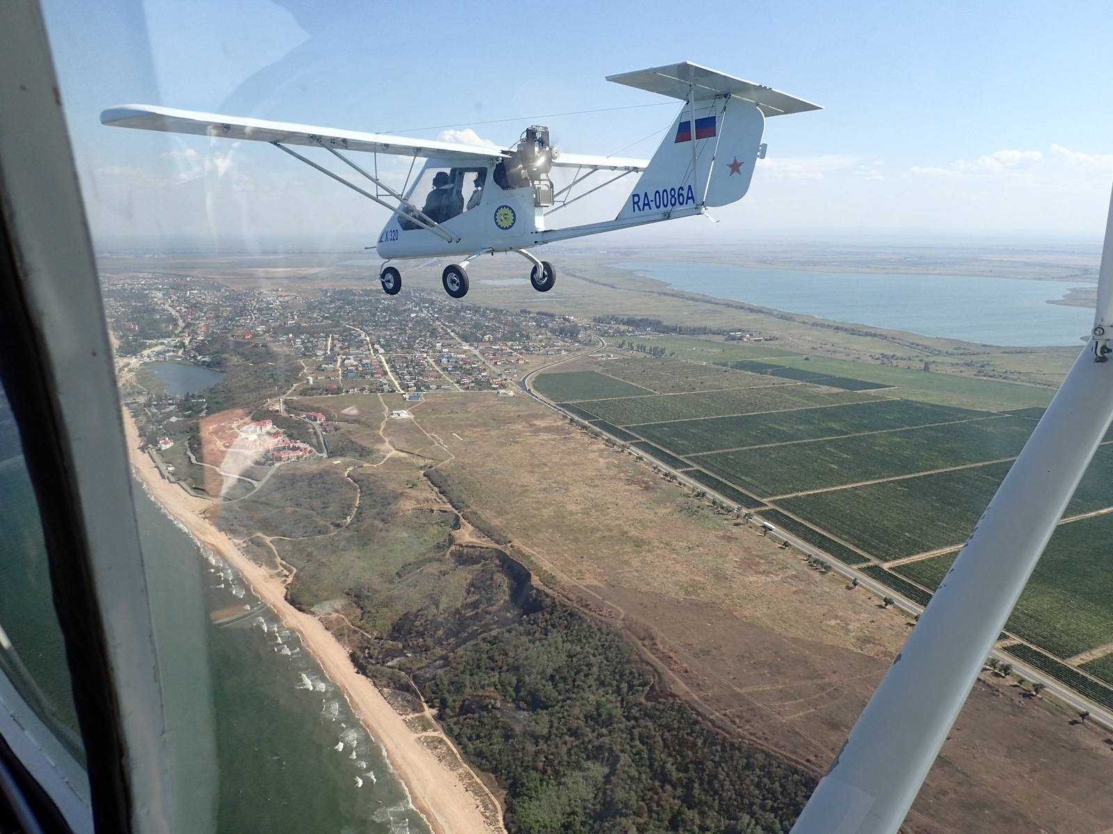 Flight on X-32 Bekas in Golubitskaya - My, Airplane, Snipe, Flight, Golubitskaya, Longpost