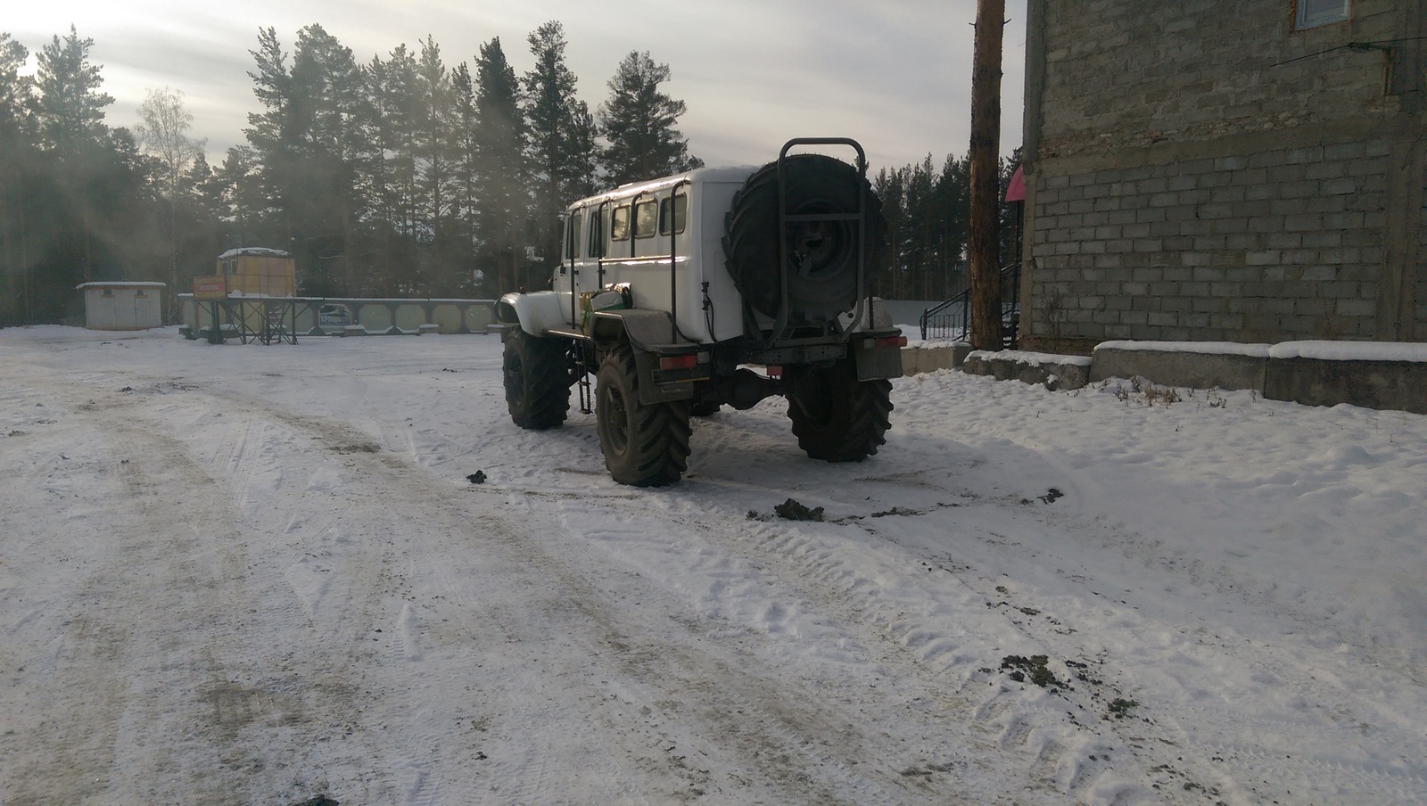 Вездеход ЗВМ-39081А СИВЕР поехал в Якутию. - Моё, Вездеход, Машина, Техника, Бездорожье, Якутия, Север, Сивер, Узола, Длиннопост