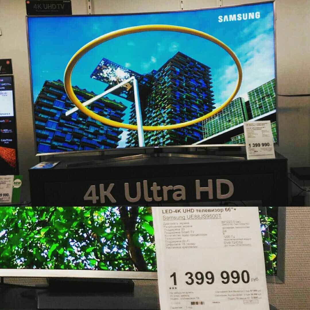 TV for the price of an apartment.. - My, TV set, Grand Canyon, Beautiful life, Russia, Samsung, Saint Petersburg, Zombie box