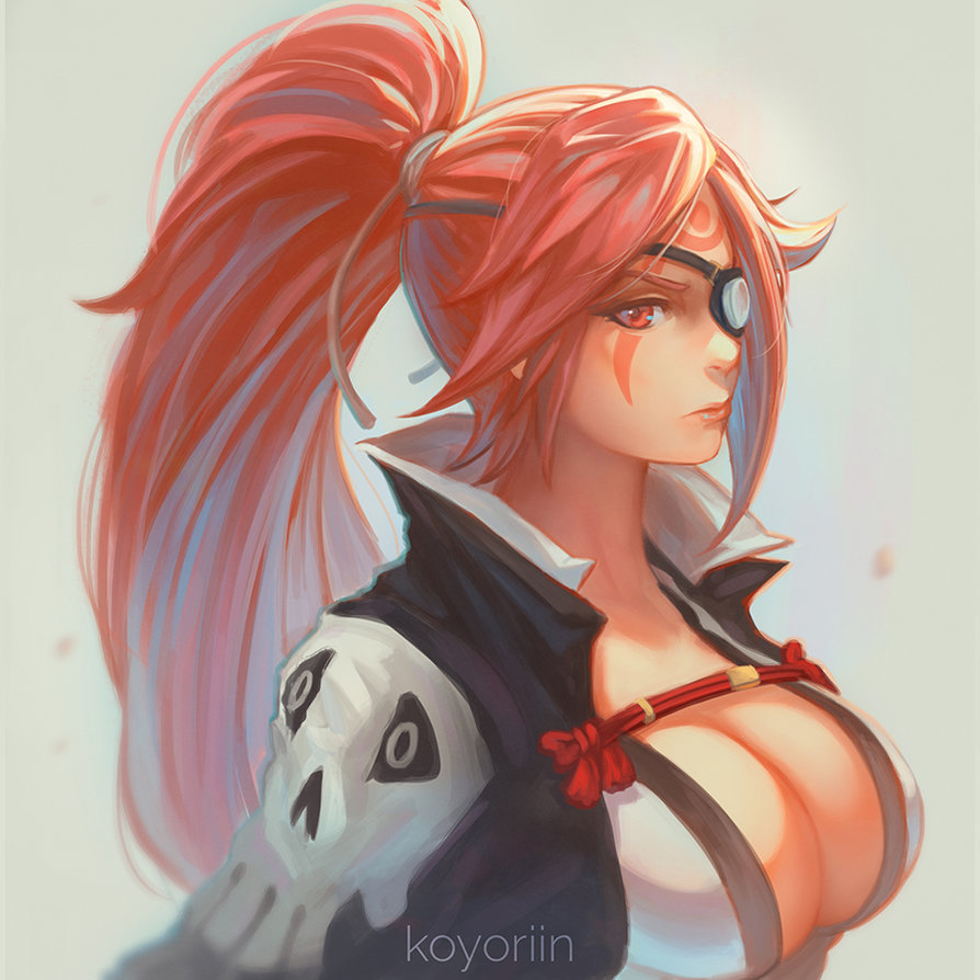 Baiken - Арт, Игры, Guilty Gear, Baiken, Koyorin