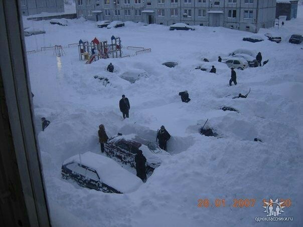 Found some old photos - My, Murmansk region, 2007, Snowball, Longpost