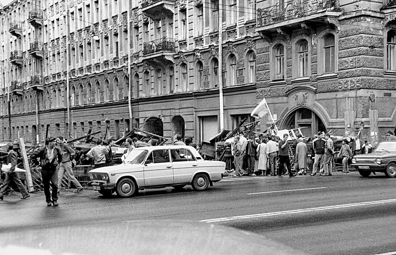 August putsch 1991 - Putsch, Politics, Photo