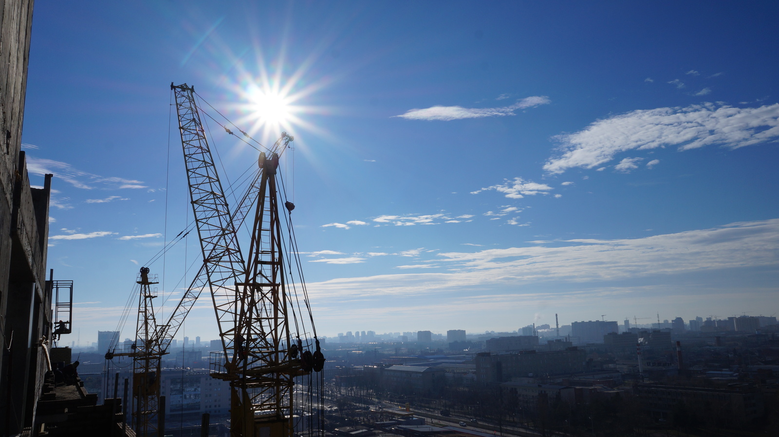 Construction romance. - My, Building, Builders, The property, Town, Krasnodar