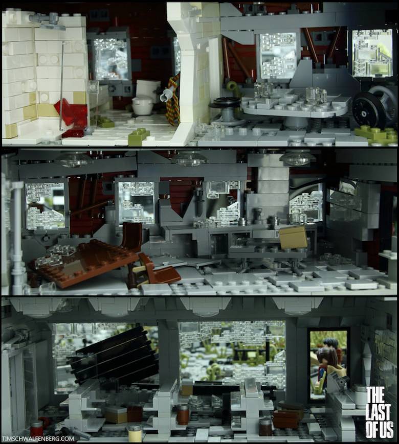 A Canadian built a street from The Last of Us with LEGO - Games, news, Interesting, , The last of us, Lego, Longpost