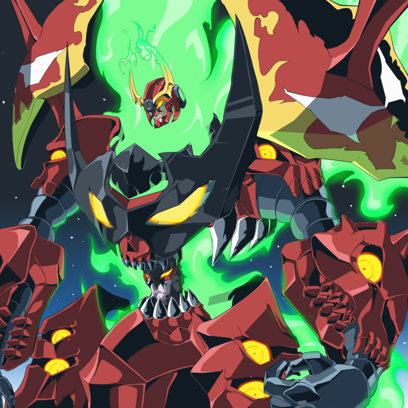 Gurren Lagann Compilation - Anime, Anime art, Gurren lagann, Longpost