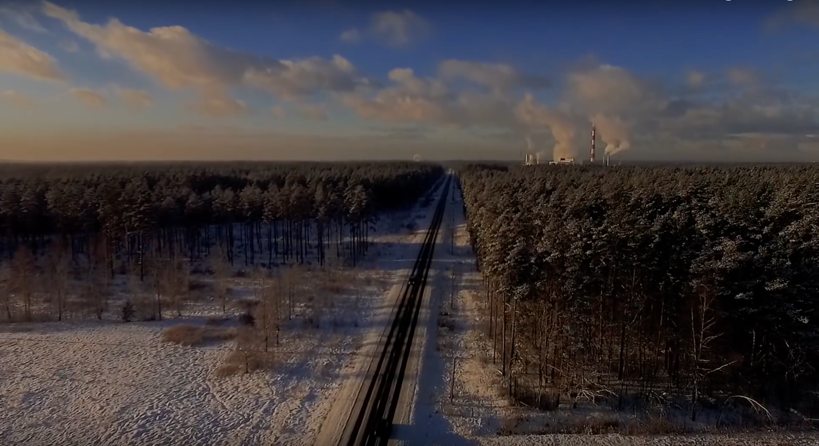 In pursuit of the sun. Great video shot with DJI Phantom 3. Link to video in comments - My, Dji, Phantom, Youtube, Video, Riga, Winter