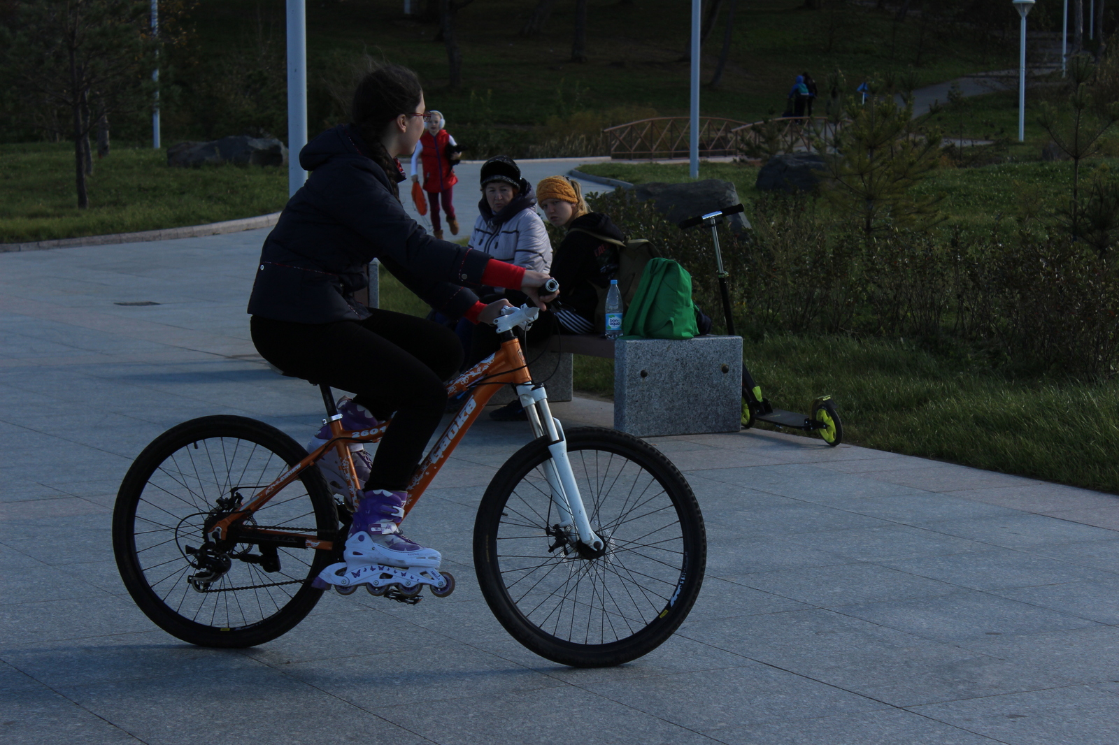 Vladivostok - a city of contrasts - My, Sport, Island, , Rollers, Vladivostok