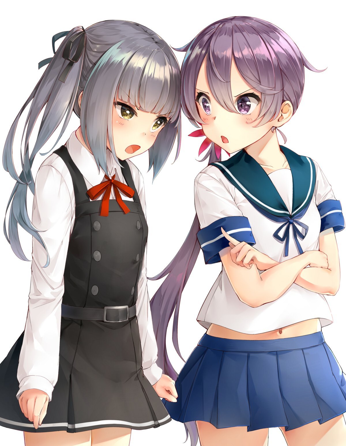 Fleet tsundere - Kasumi, Akebono, Kantai collection, Anime, Kasumi (Kantai Collection)