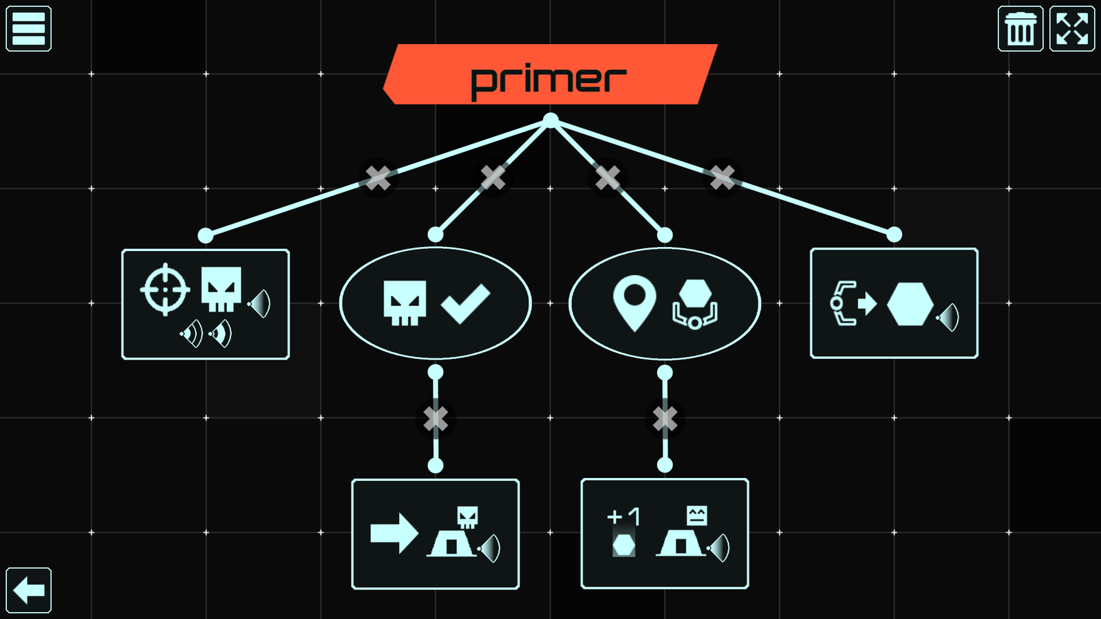 An interesting game about controlling combat bots - , Games, , Android Games, Free games, Alpha Test, , Bots, GIF, Longpost, Block Diagram