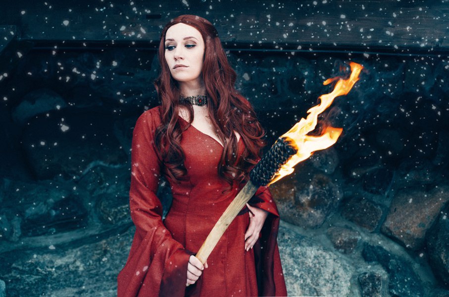 Melisandre of Konigsberg 2 - My, Game of Thrones, Cosplay, Cosplayers, cosplayer, Melisandre, , Melisandre, Longpost