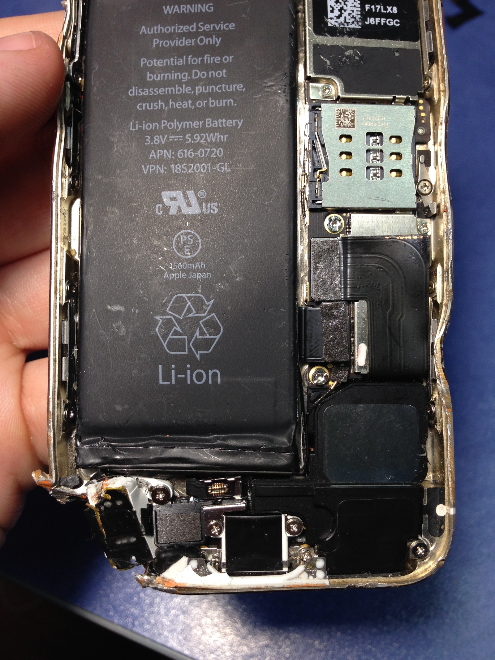 Reliability post. - My, Repair, Reliability, Cupertino, iPhone 5s, Longpost