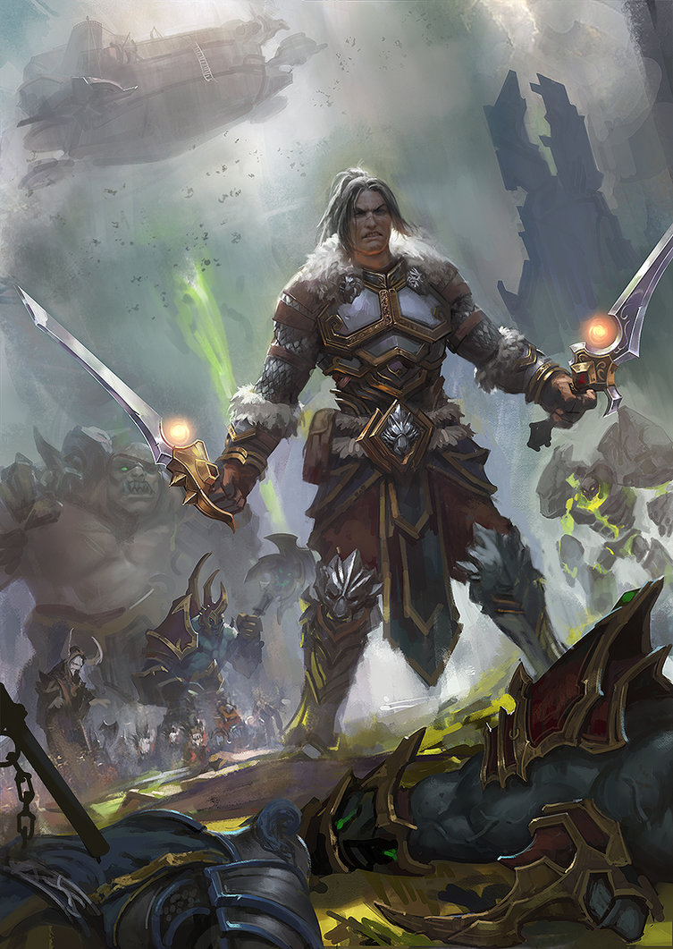 Varian Wrynn - Art, Games, Warcraft, Wow, Varian Wrynn, 