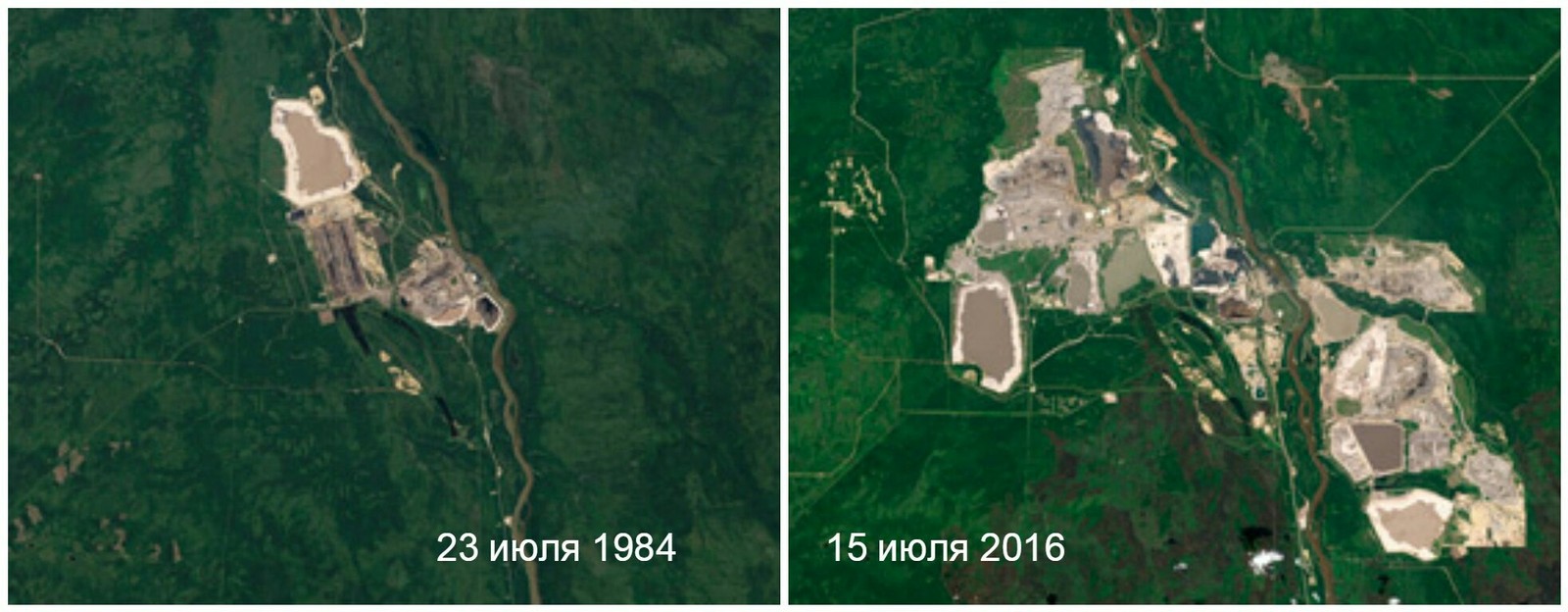 Earth surface changes - Land, Geography, Ecology, In contact with, Longpost