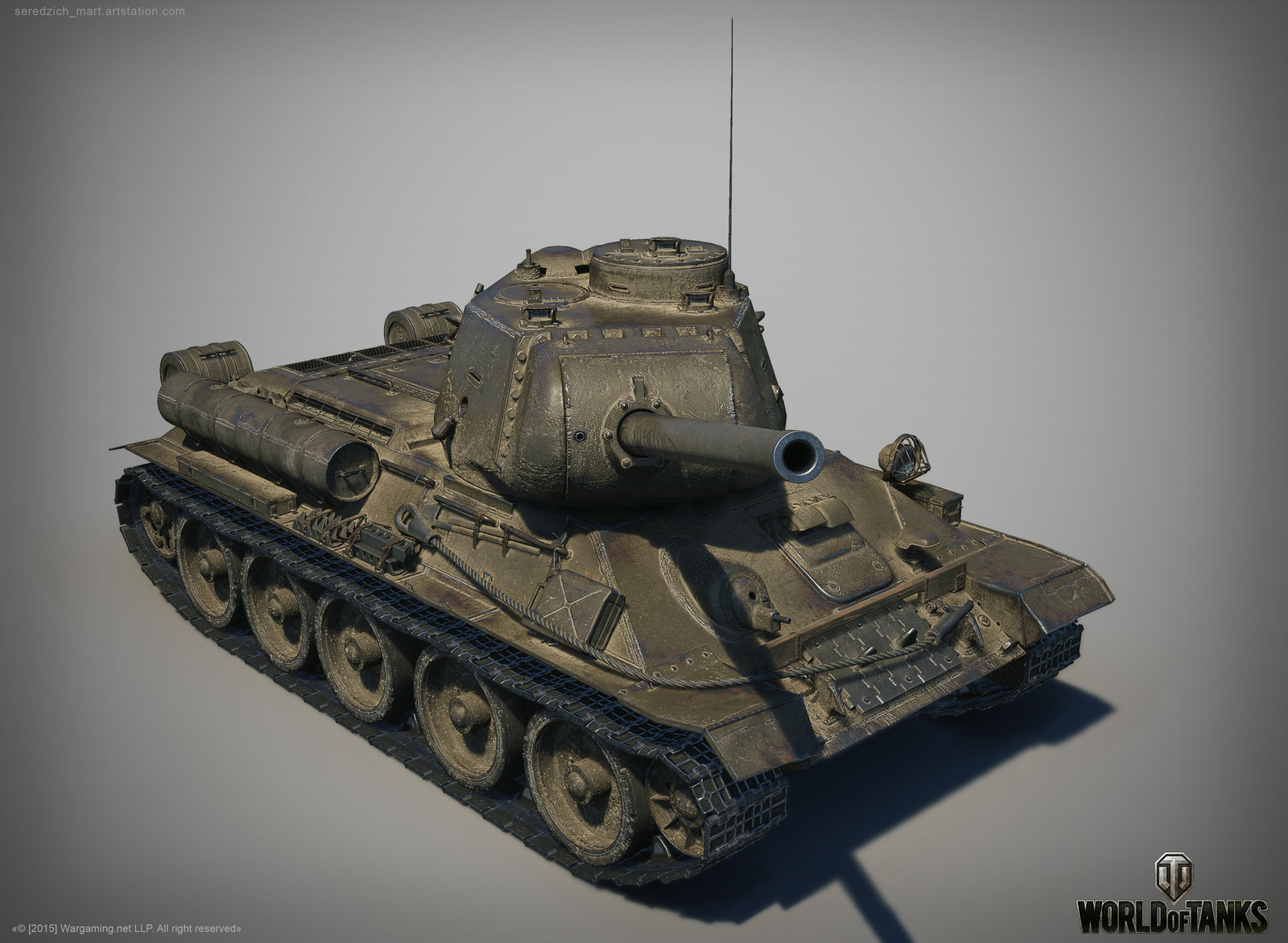 Tanks, 3D, Bloody VG. - Art, Artstation, , Tanks, World of tanks, , , IS-4, Longpost