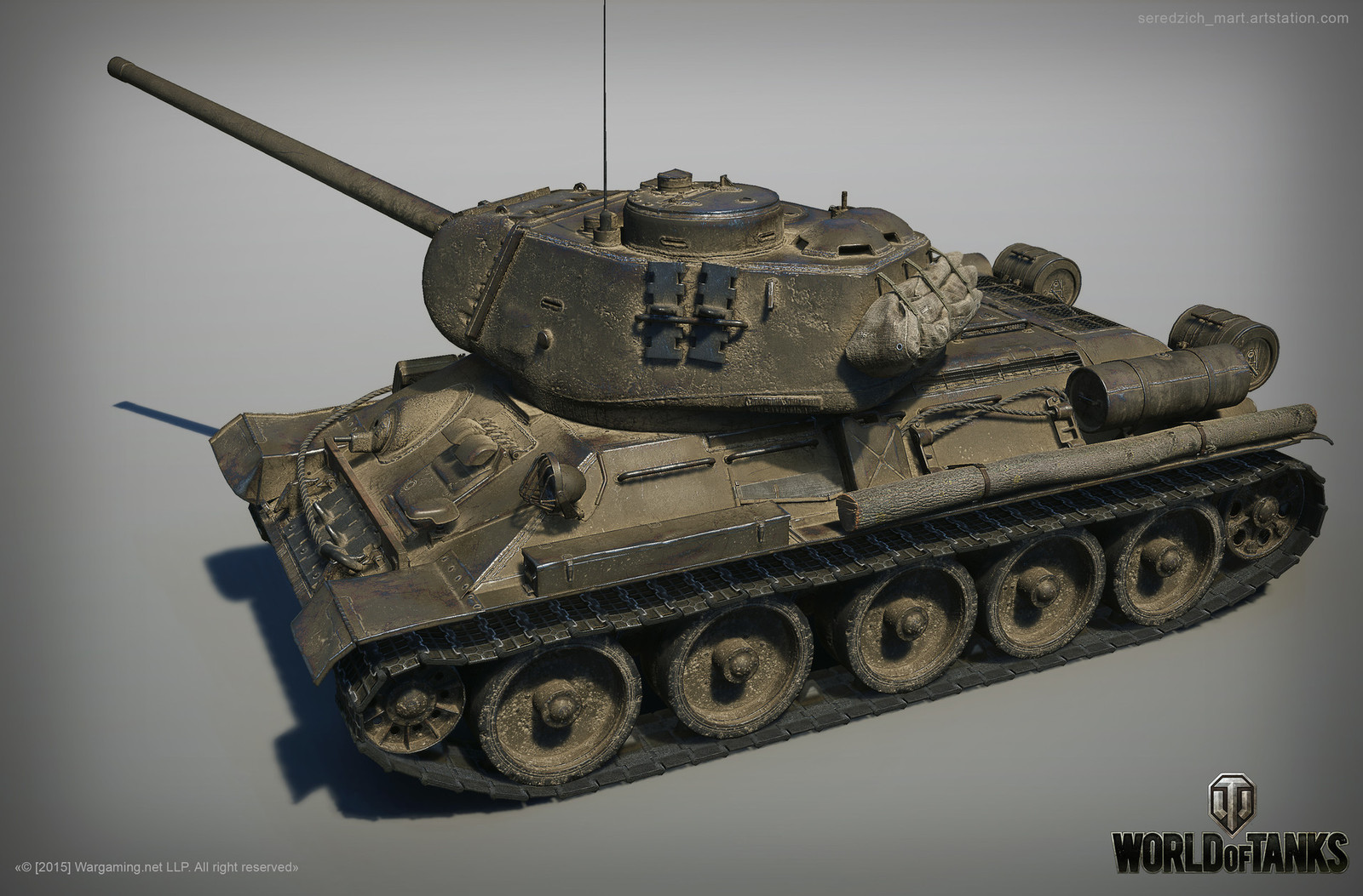 Tanks, 3D, Bloody VG. - Art, Artstation, , Tanks, World of tanks, , , IS-4, Longpost