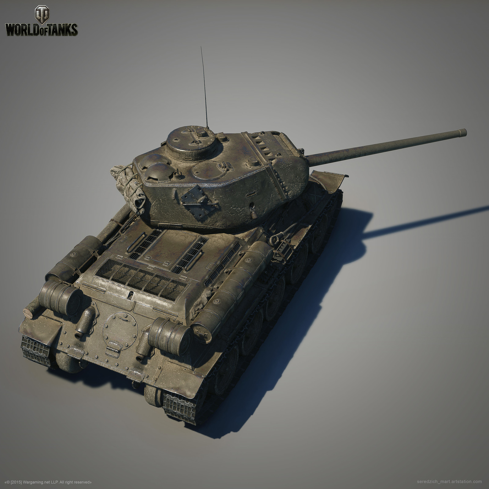 Tanks, 3D, Bloody VG. - Art, Artstation, , Tanks, World of tanks, , , IS-4, Longpost