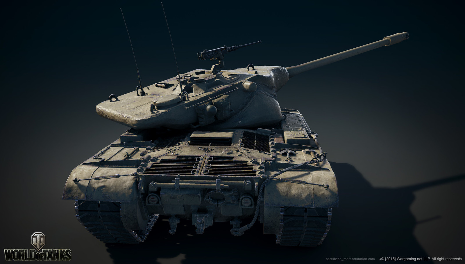 Tanks, 3D, Bloody VG. - Art, Artstation, , Tanks, World of tanks, , , IS-4, Longpost