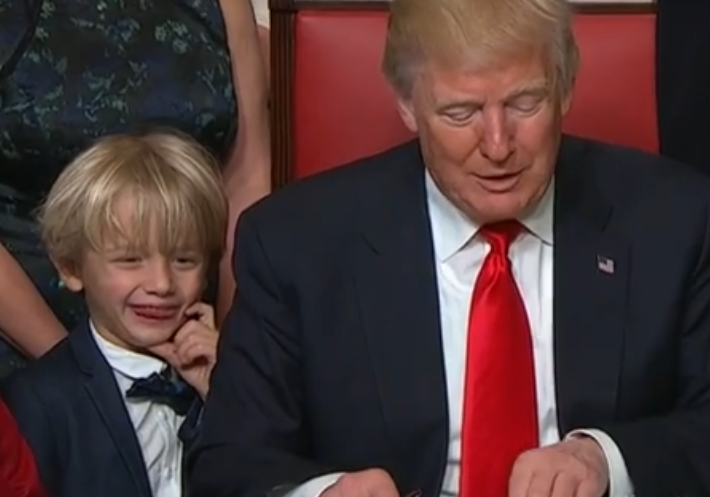 When you're trying to take a cool photo. - Donald Trump, USA, Inauguration