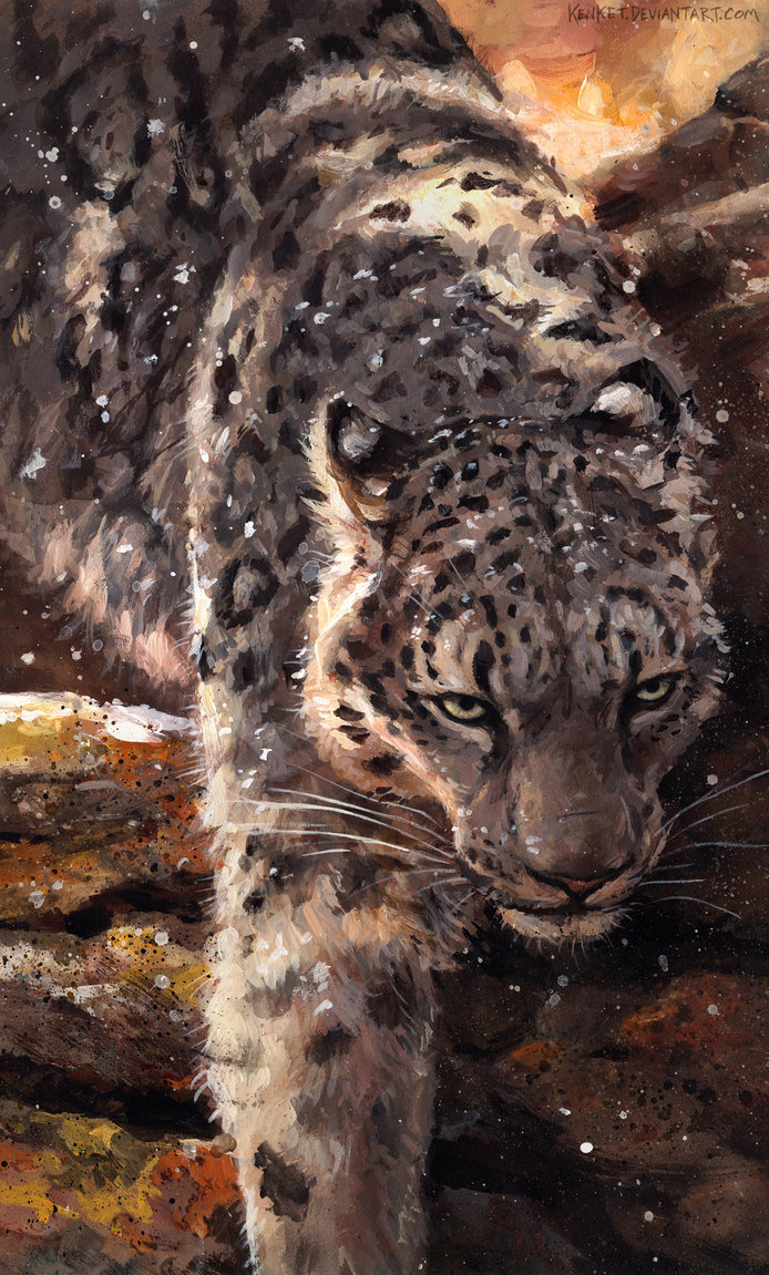 Art by kenket. Leopards and leopards. [deviant art] - Deviantart, Art, Leopard, Leopard, cat, Animals, Longpost, Kenket, A selection