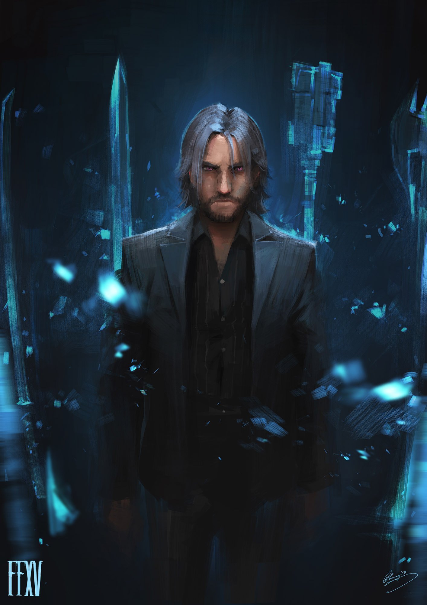 Noctis Lucis Caelum - Noctis Lucis Caelum, Final Fantasy, , Art, Games, Final Fantasy XV