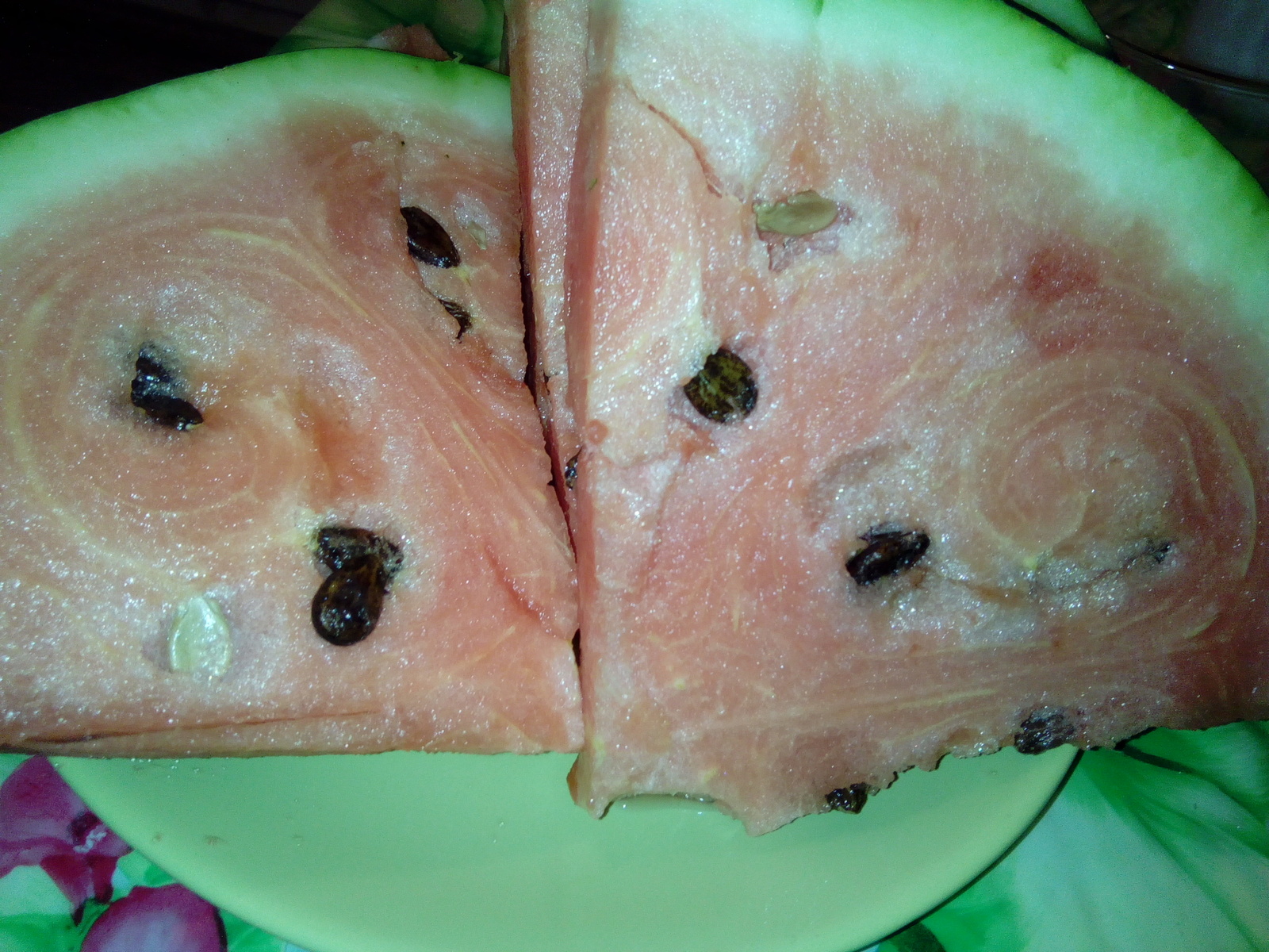 My belated New Year's Eve. - My, Watermelon, New Year, Interesting, Longpost