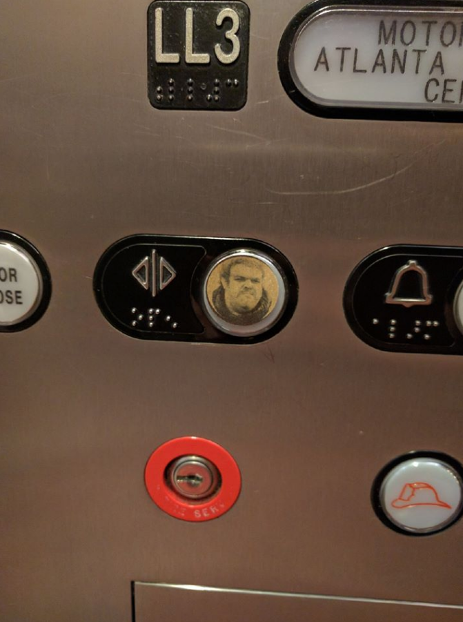 Hodor - Hodor, Game of Thrones, Elevator, Button, Hold the Door