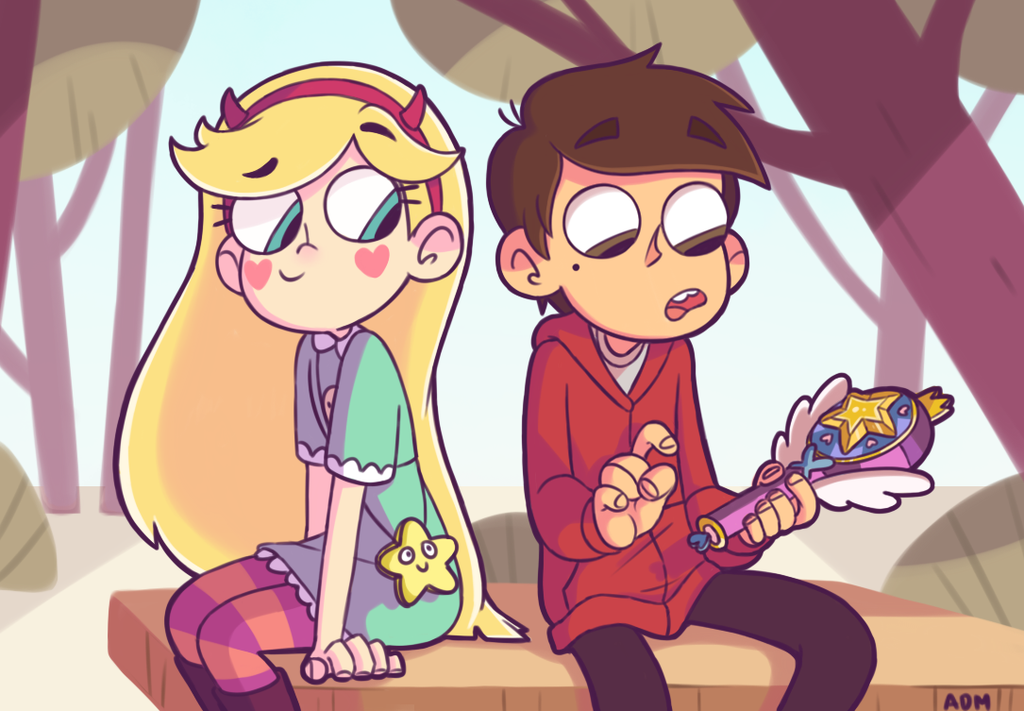 May I have a look? - Star vs Forces of Evil, Star butterfly, Marco diaz