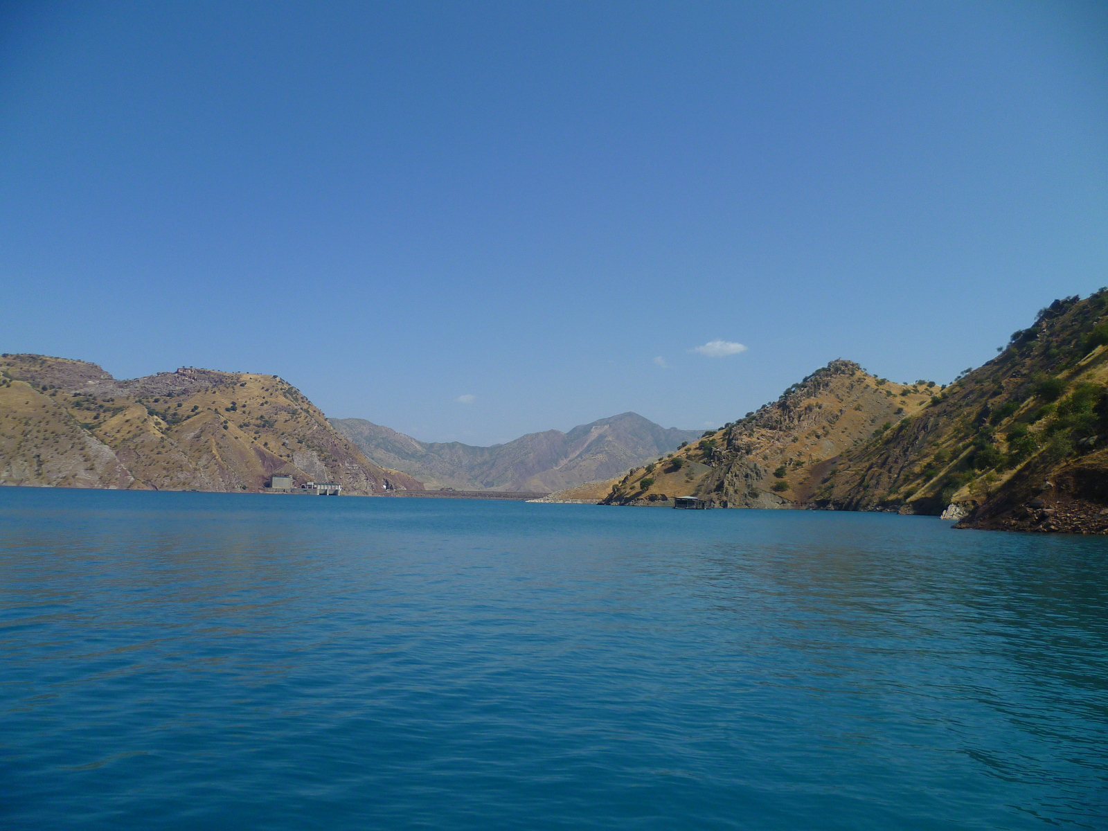 Nurek reservoir - My, Nurek, Water, A fish, The mountains, Reservoir, Longpost