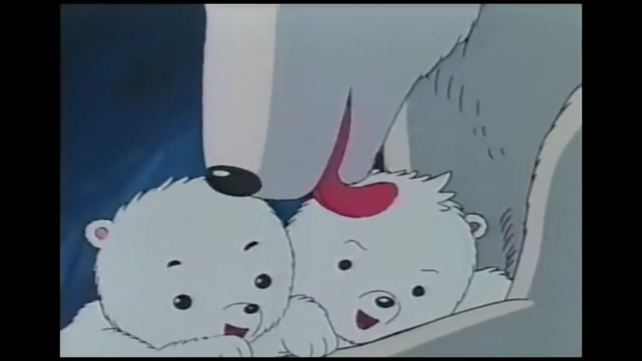 Nostalgia and good old cartoons - Cartoons, Nostalgia, Cry, Polar bear, Video, Longpost