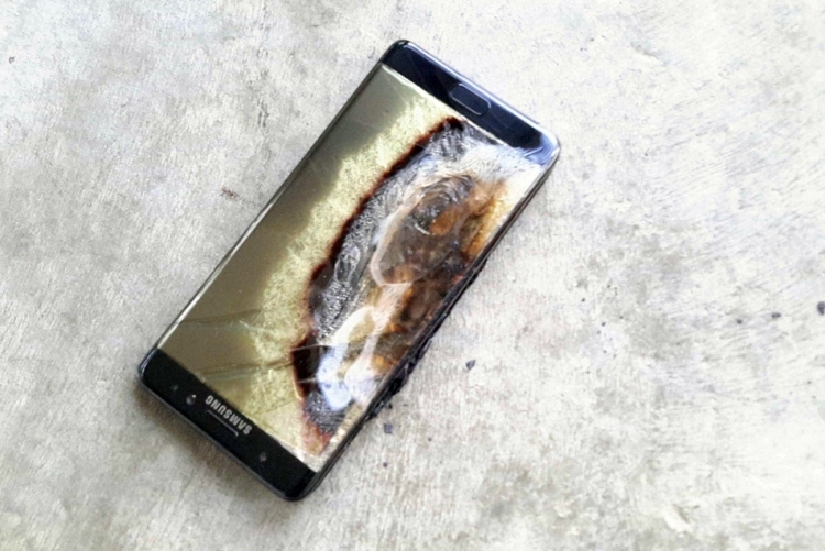 Нестандартные размеры батарей привели к возгоранию Galaxy Note 7 - Samsung, Samsung Electronics, Note 7, Samsung Note 3, Samsung Galaxy, Длиннопост, Samsung Galaxy Note 7