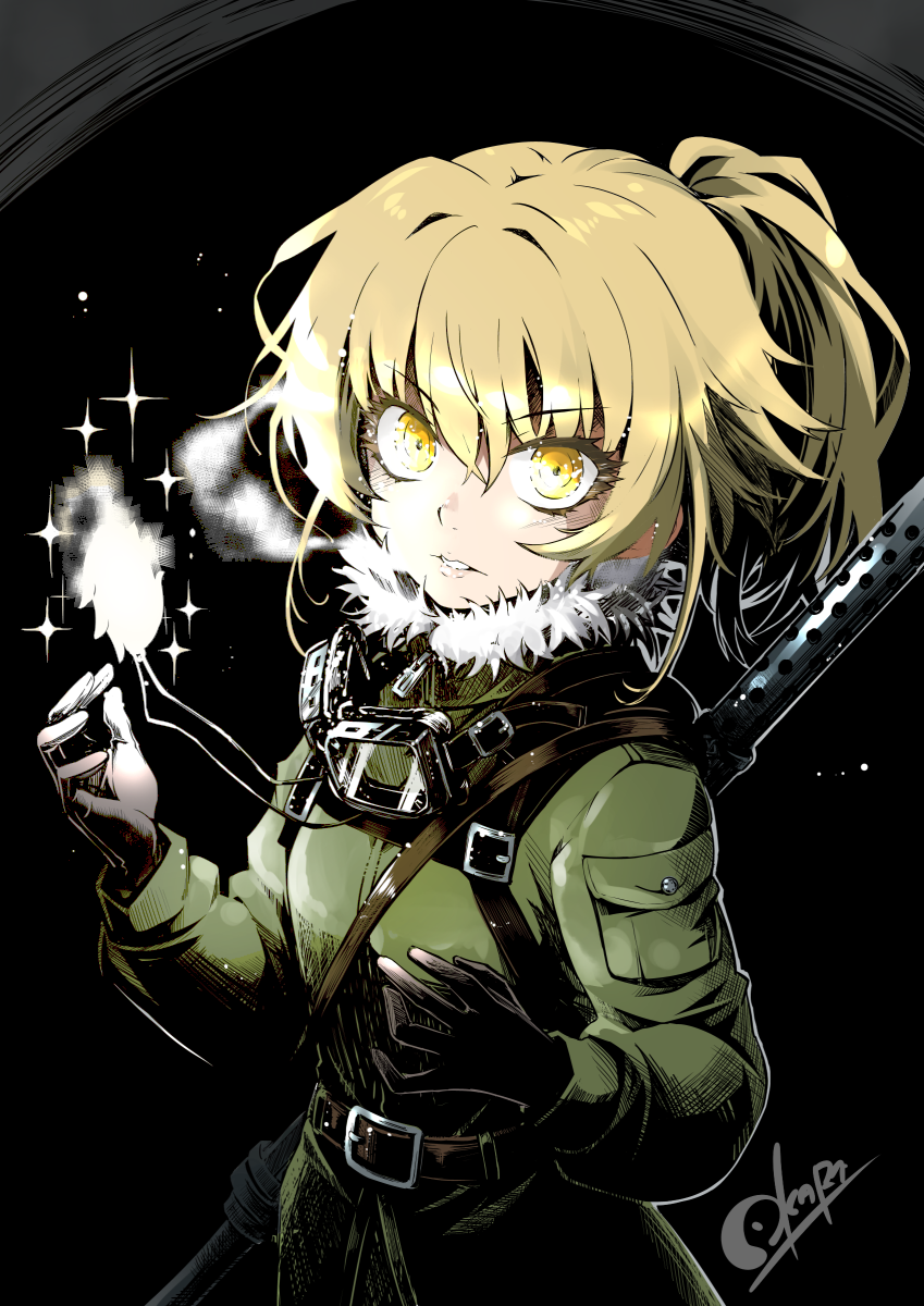 Youjo Senki. Таня Дегречова / Tanya Degurechaff . Anime Art. | Пикабу