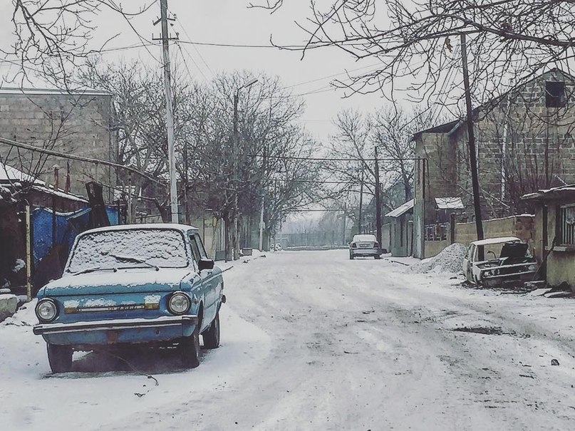 Winter - , Russia, , Zaporozhets, Winter