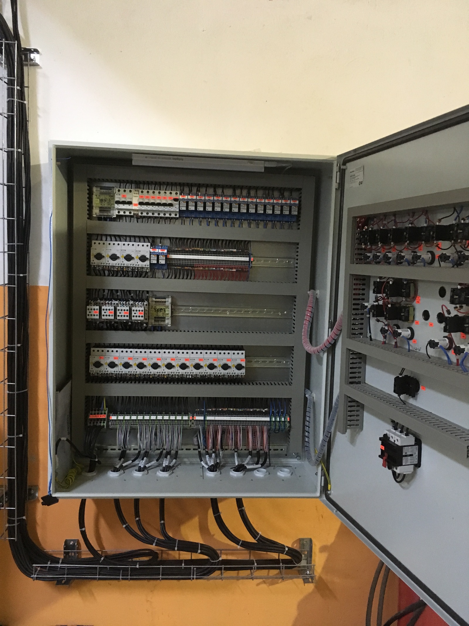 My job - My, Kipia, Electrical cabinet, Work, Longpost