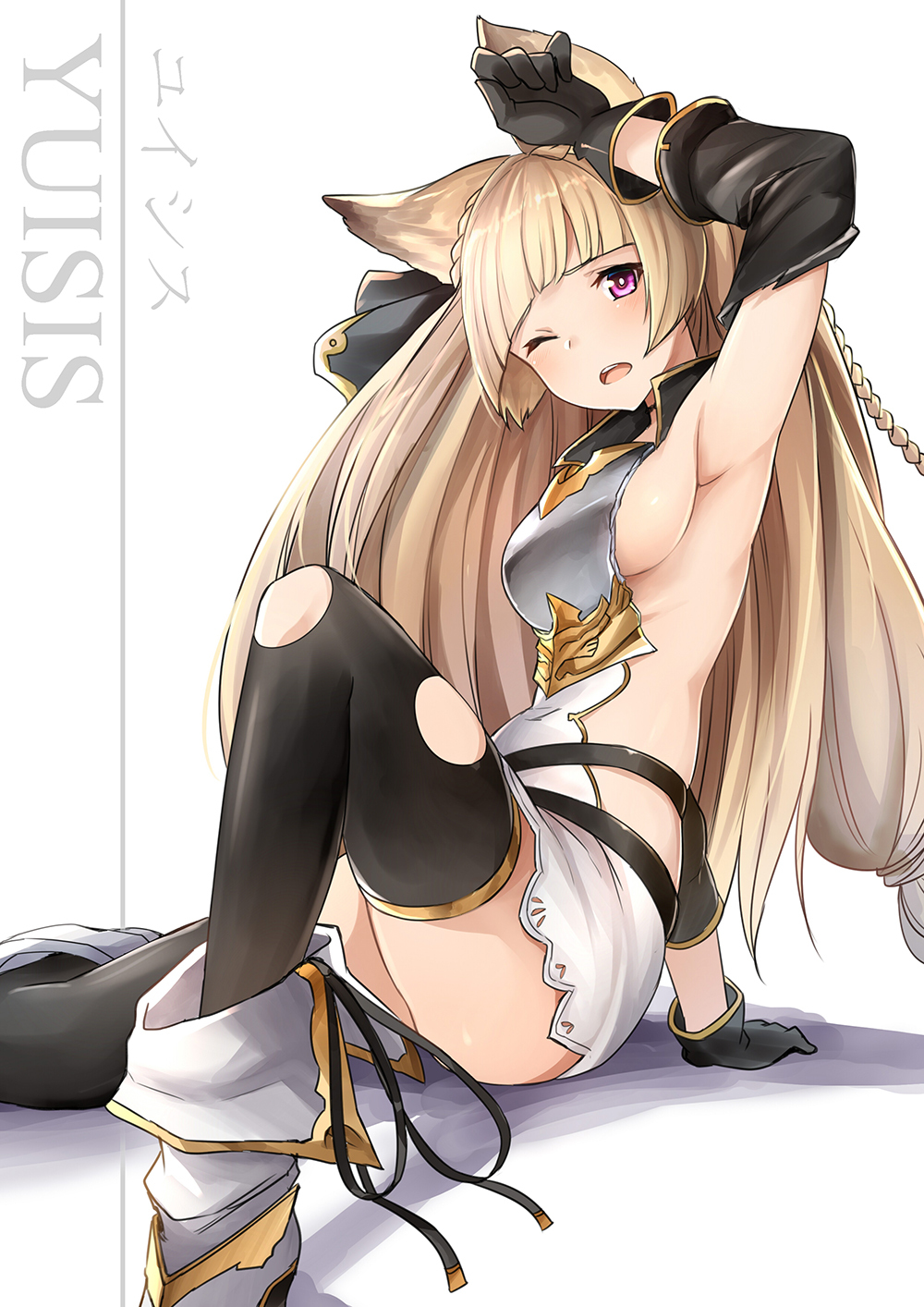 Yuisis. Anime Art. - Anime Art, Не аниме, Игры, Ушастые, Арт, Девушки, Yuisis, Granblue Fantasy