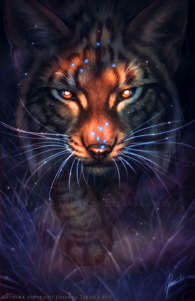 Art by Lhuin. Kittens. [deviant art] - Art, cat, Animals, Pets, Deviantart, Longpost, Johis