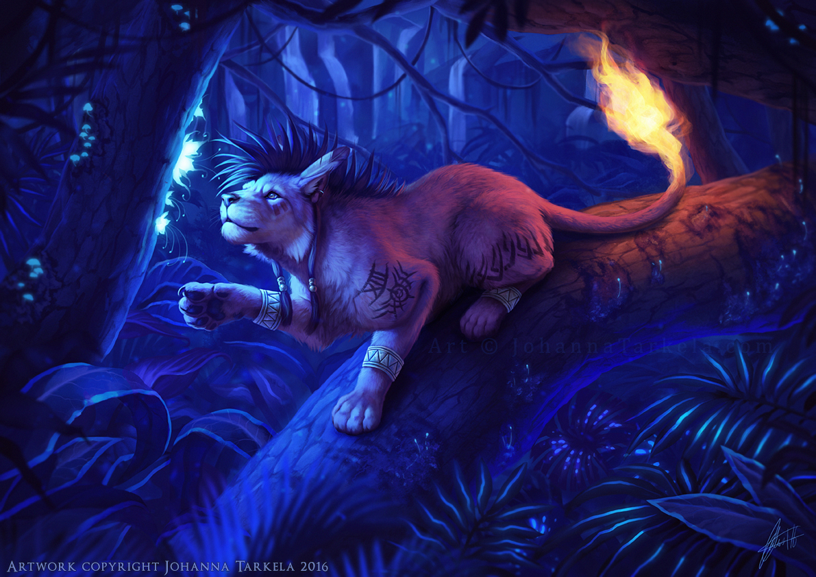 Art by Lhuin. Kittens. [deviant art] - Art, cat, Animals, Pets, Deviantart, Longpost, Johis