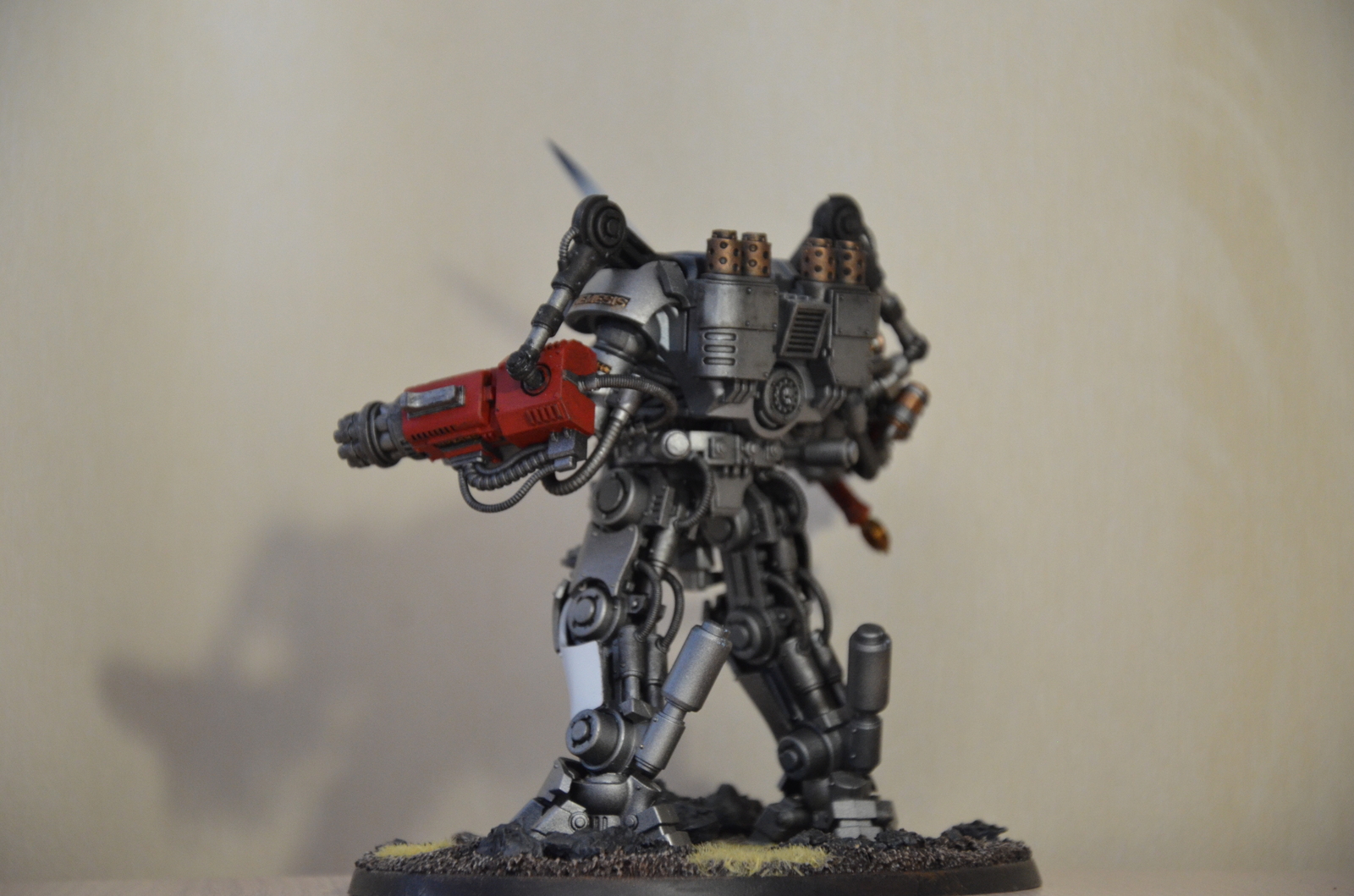 Dreadnight Nemesis of the Gray Knights - My, Gray knights, Nemesis Dreadknight, Warhammer 40k, Longpost